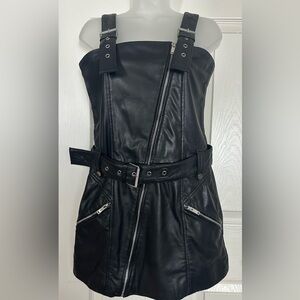 Genuine Leather Mini Dress Limited Edition by ZARA
